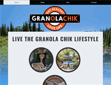 Tablet Screenshot of granolachik.com